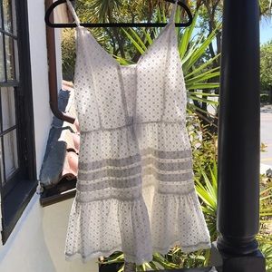 Anthropologie White Dress